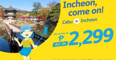 philippines to korea flight price cebu pacific|Cheap Flights from Manila to Seoul Incheon from ₱2,943 .